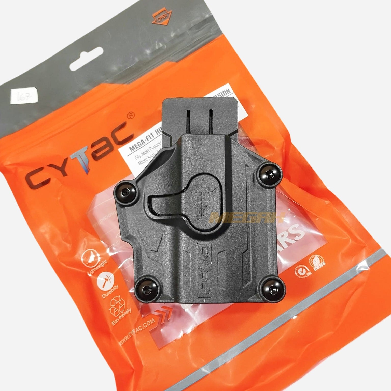 CYTAC MEGA FIT / UNIVERSAL HOLSTER with Belt Clip Gambar sekunder produk