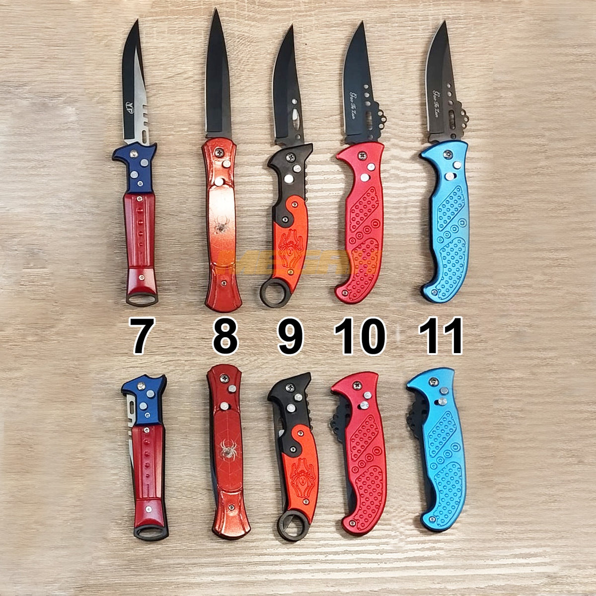 PISAU LIPAT 4 VARIASI | PISAU OUTDOOR/SURVIVAL