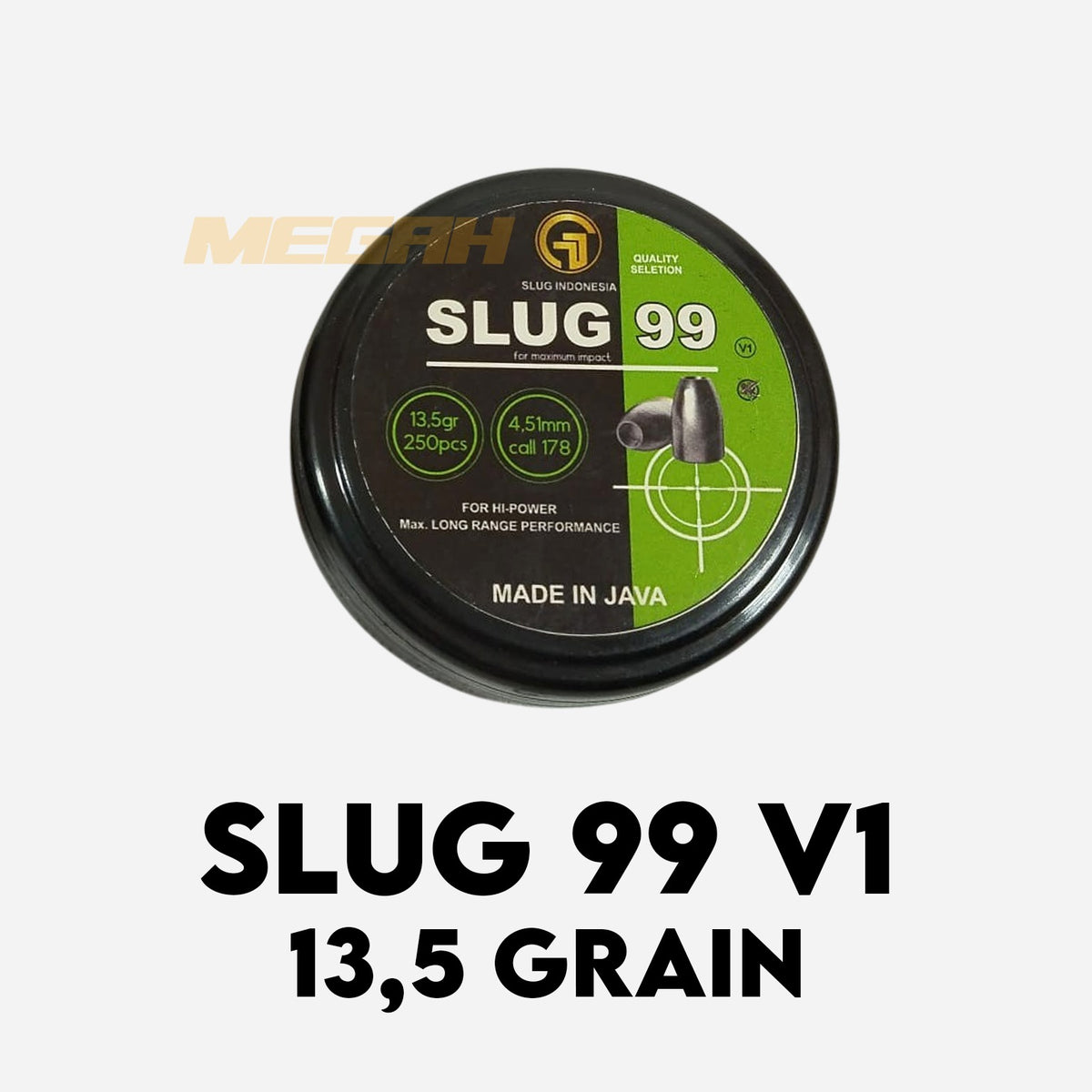 99 SLUG 13,5 GRAIN / SLUG LOKAL Gambar utama produk