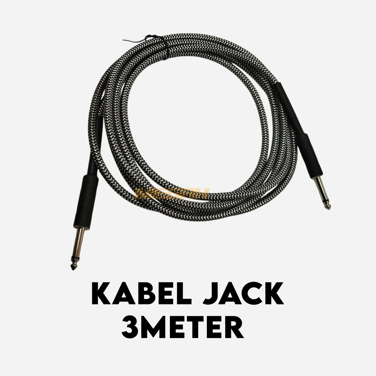 KABEL JACK GITAR 3 METER Gambar utama produk