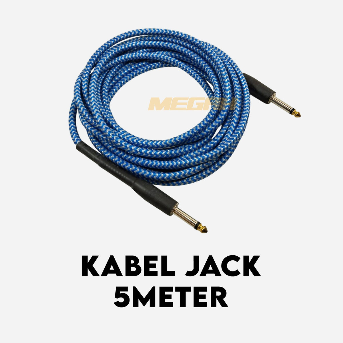KABEL JACK GITAR 5 METER Gambar utama produk