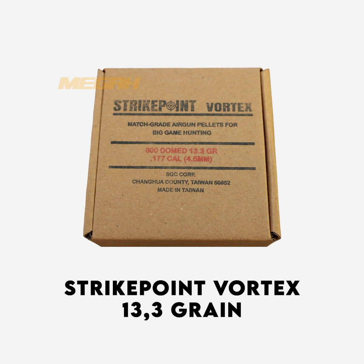 MIMIS IMPOR STRIKEPOINT VORTEX 13,3 GRAIN ISI 800 Gambar utama produk