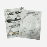 TELESKOP SENAPAN ANGIN ELEMENT OPTICS HELIX GEN 2 6-24X50 SFP MRAD