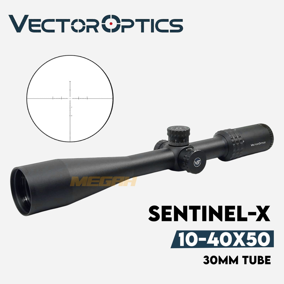 TELESKOP VECTOR SENTINEL-X 10-40x50 SFP