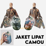 Jaket Camo Running Hiking Import bisa di lipat kecil