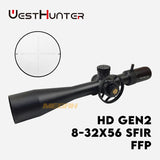 TELESKOP WEST HUNTER HD GEN 2 8-32x56 SFIR FFP