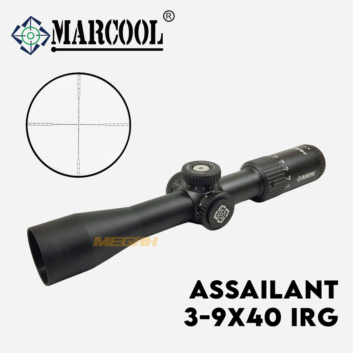 TELESKOP MARCOOL ASSAILANT 3-9X40 IR