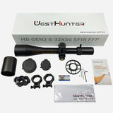 TELESKOP WEST HUNTER HD GEN 2 8-32x56 SFIR FFP