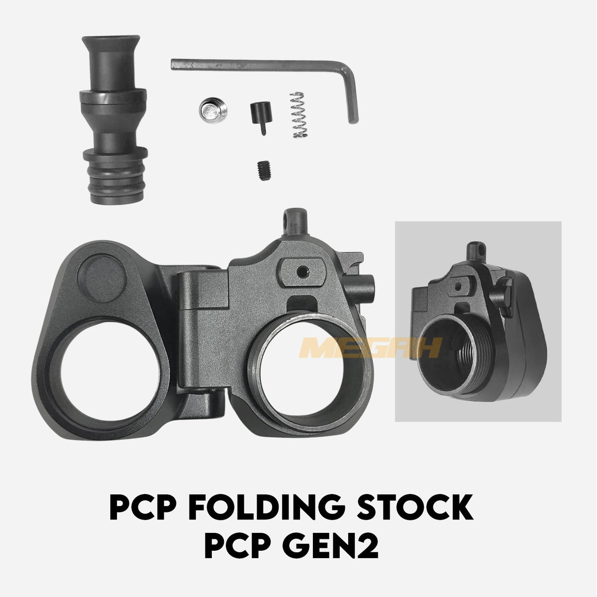 FOLDING STOCK PCP GEN 2 Gambar utama produk