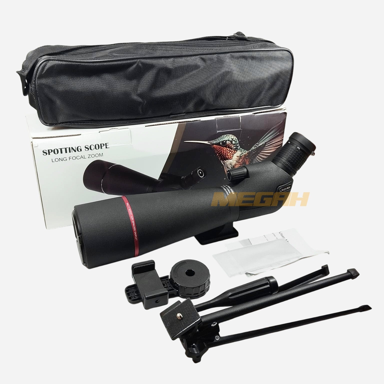 Transfer Scope Spotting Scope Import - Gosky Horizon 20-60X80 – Megah Sport