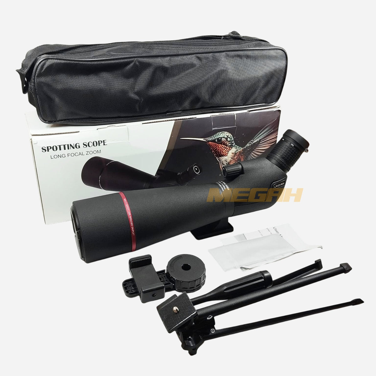 SPOTTING SCOPE LANDVIEW 20-80X80