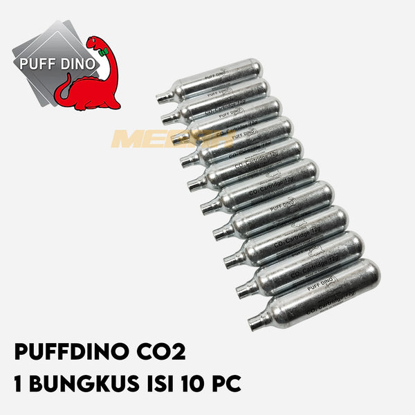 PUFFDINO CO2 CARTRIDGE ISI 10