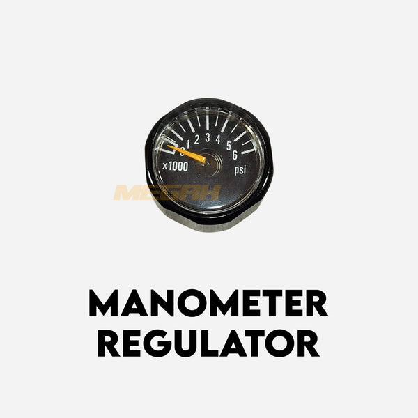 MANOMETER REGULATOR 6000 PSI