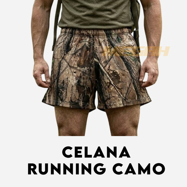 CELANA PENDEK RUNNING CAMO
