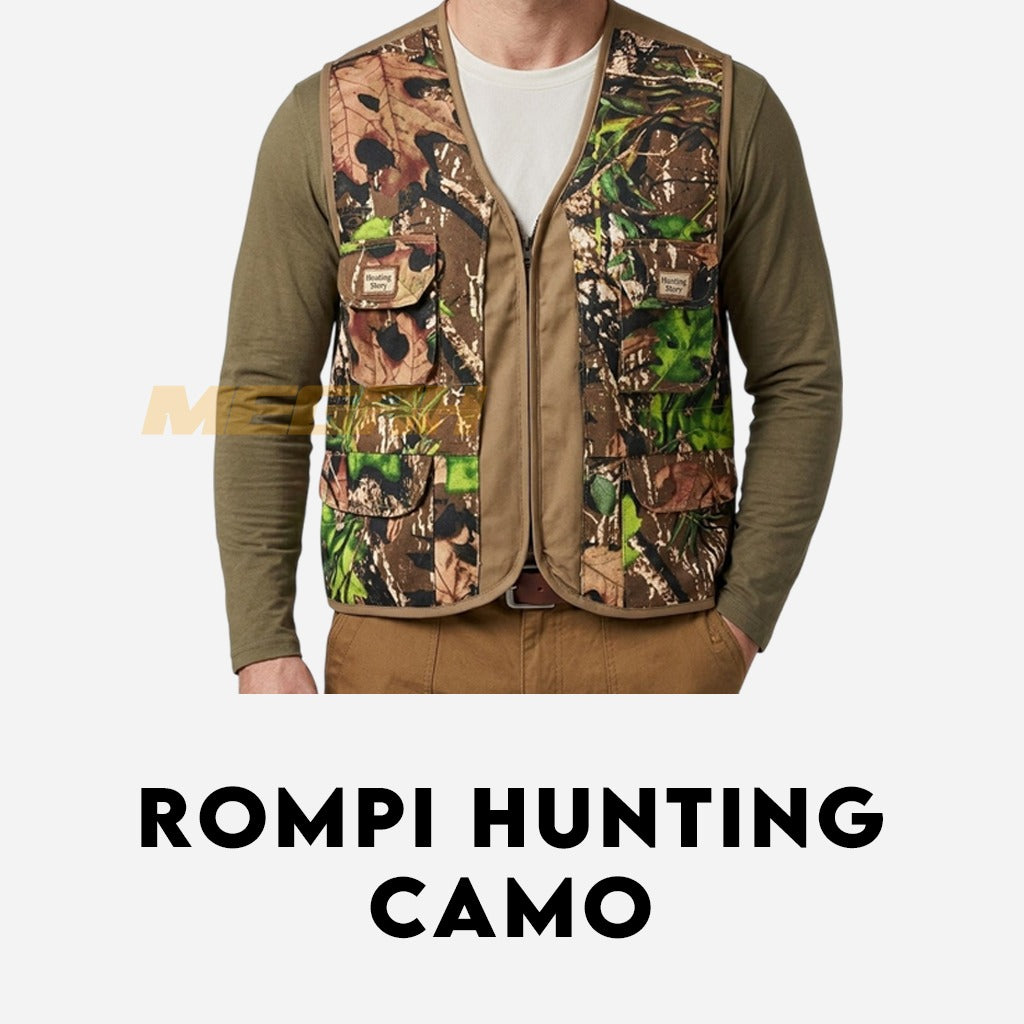 ROMPI TACTICAL VEST ROMPI CAMO TEBAL Gambar utama produk