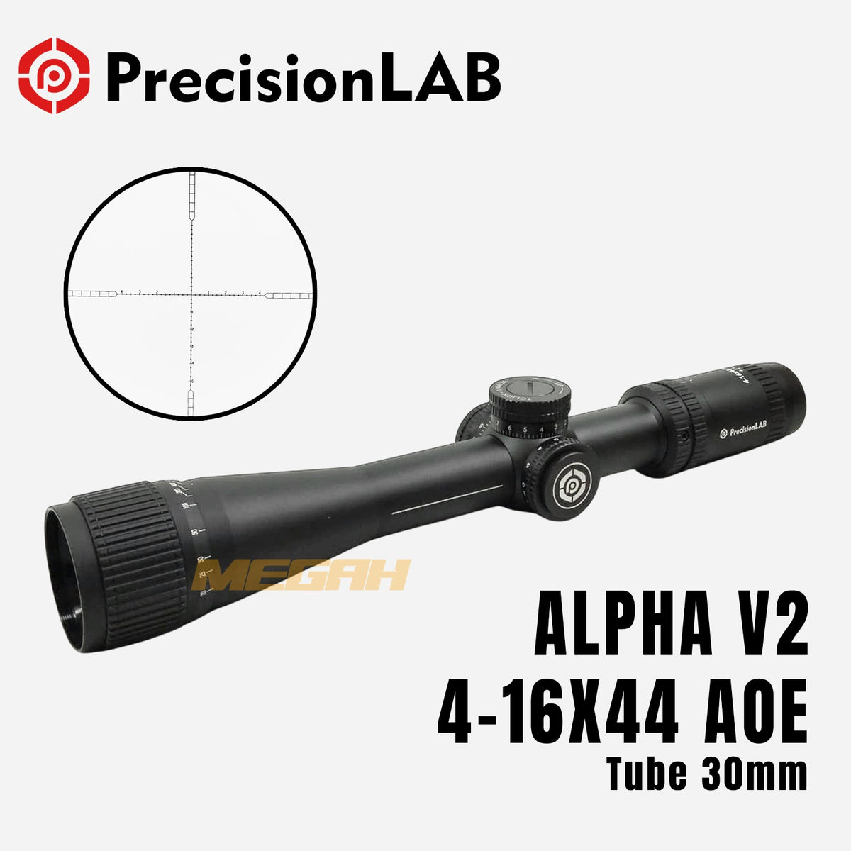 TELESKOP PRECISION LAB ALPHA V2 4-16X44 AOE