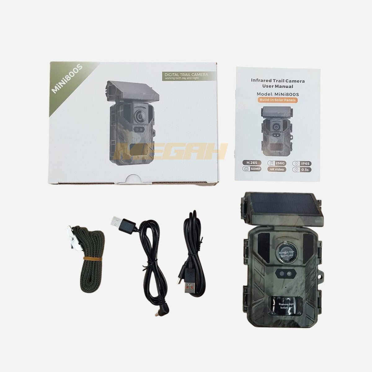 KAMERA PENGINTAI SOLAR PANEL OUTDOOR – TRAIL CAMERA NIGHT VISION