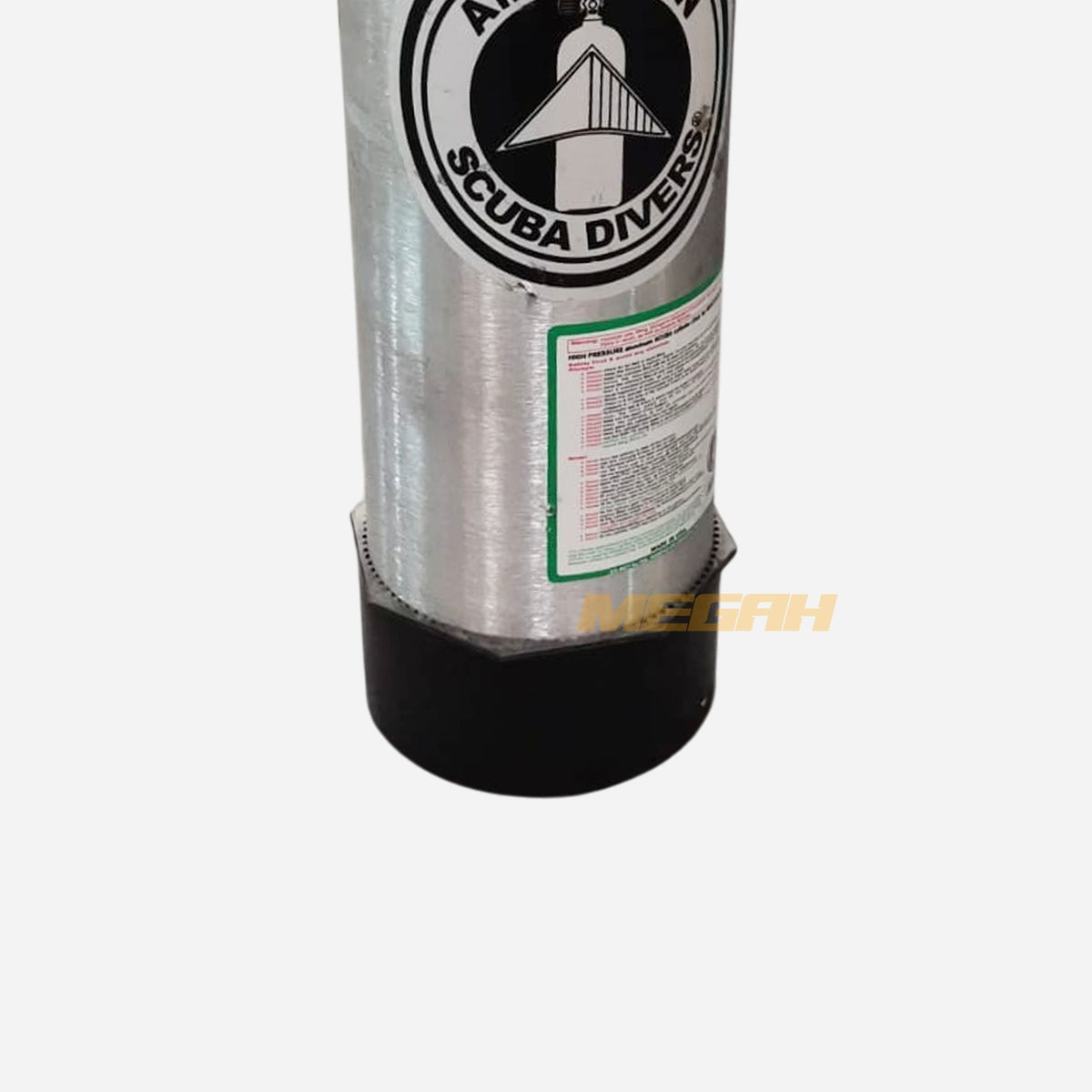 AMSCUD RUBBER TANK BOOT ( PELINDUNG BAWAH TABUNG SCUBA )