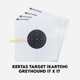 KERTAS TARGET (BAHAN KARTON) GREYHOUND 17 X 17