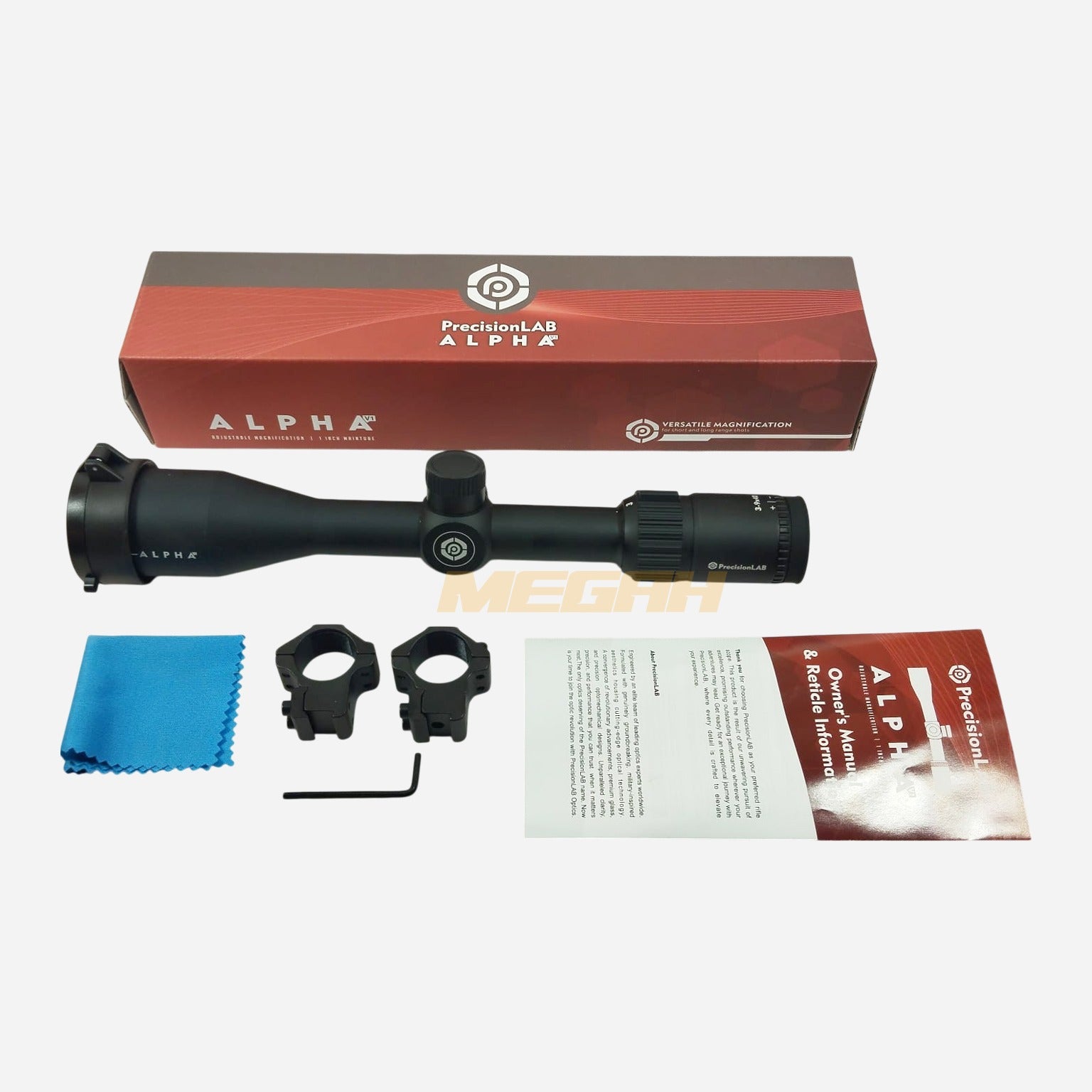 TELESKOP PRECISION LAB ALPHA V1 3-9X40 SF