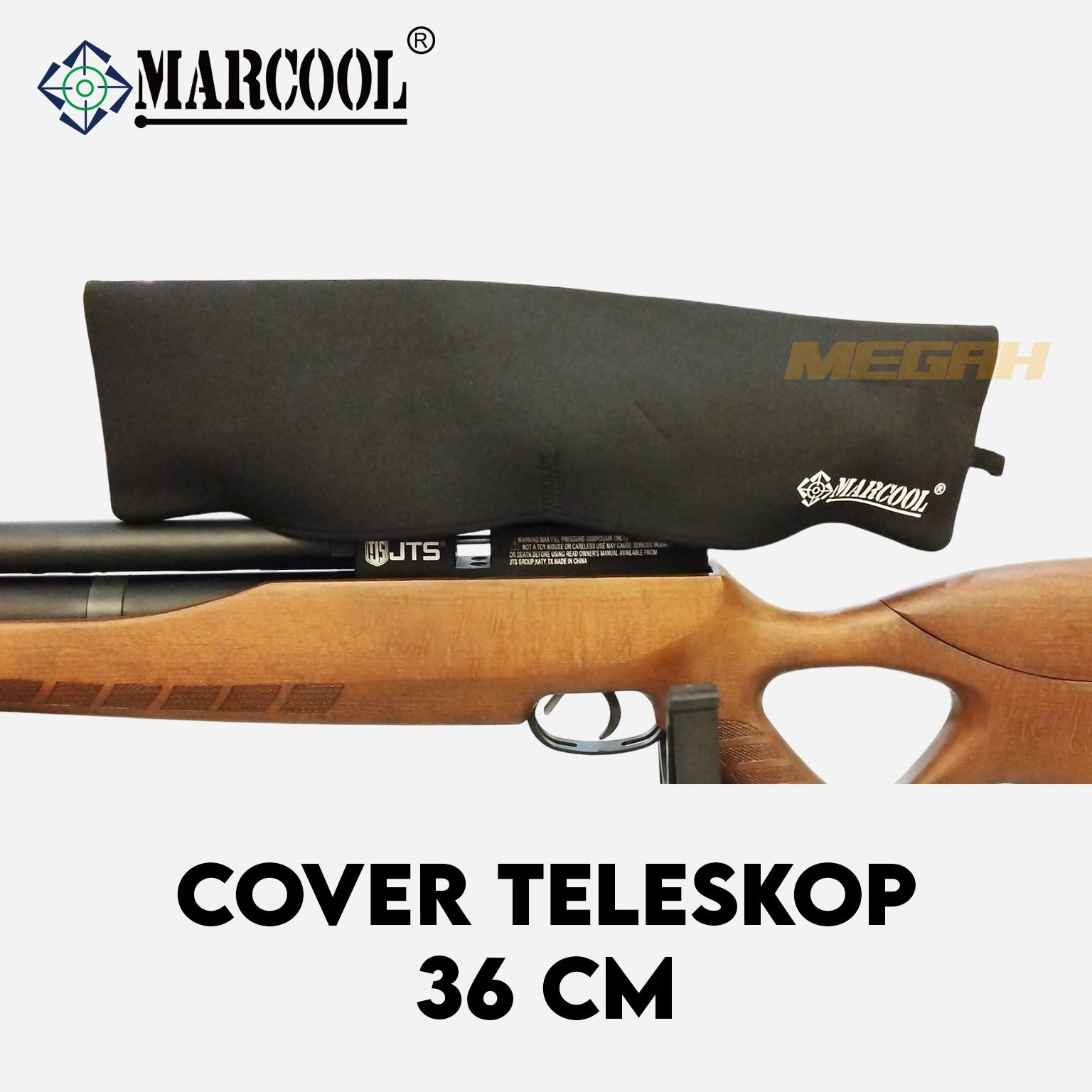 MARCOOL COVER PELINDUNG TELESKOP NEOPRENE 36 & 40 CM Gambar sekunder produk