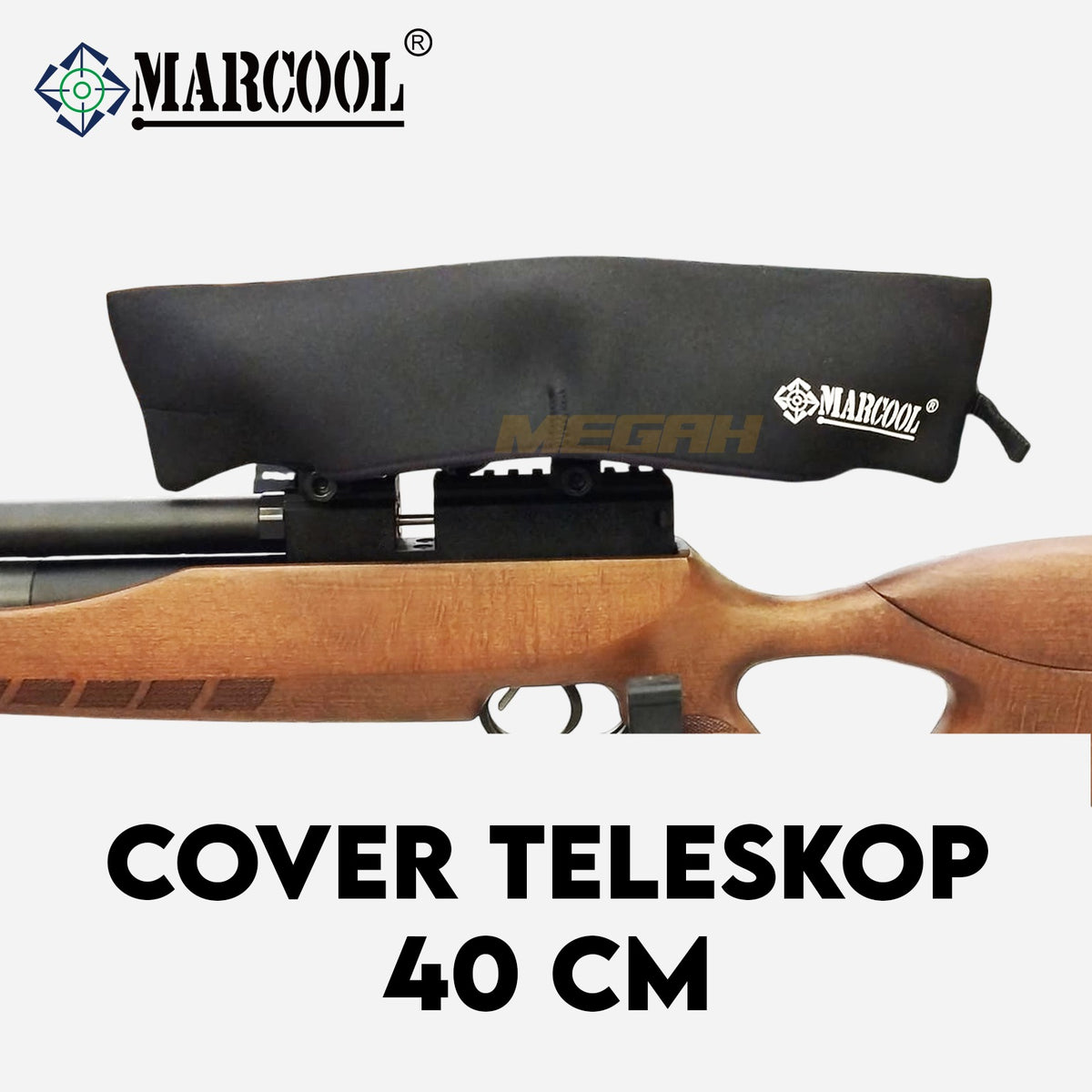 MARCOOL COVER PELINDUNG TELESKOP NEOPRENE 36 & 40 CM Gambar utama produk