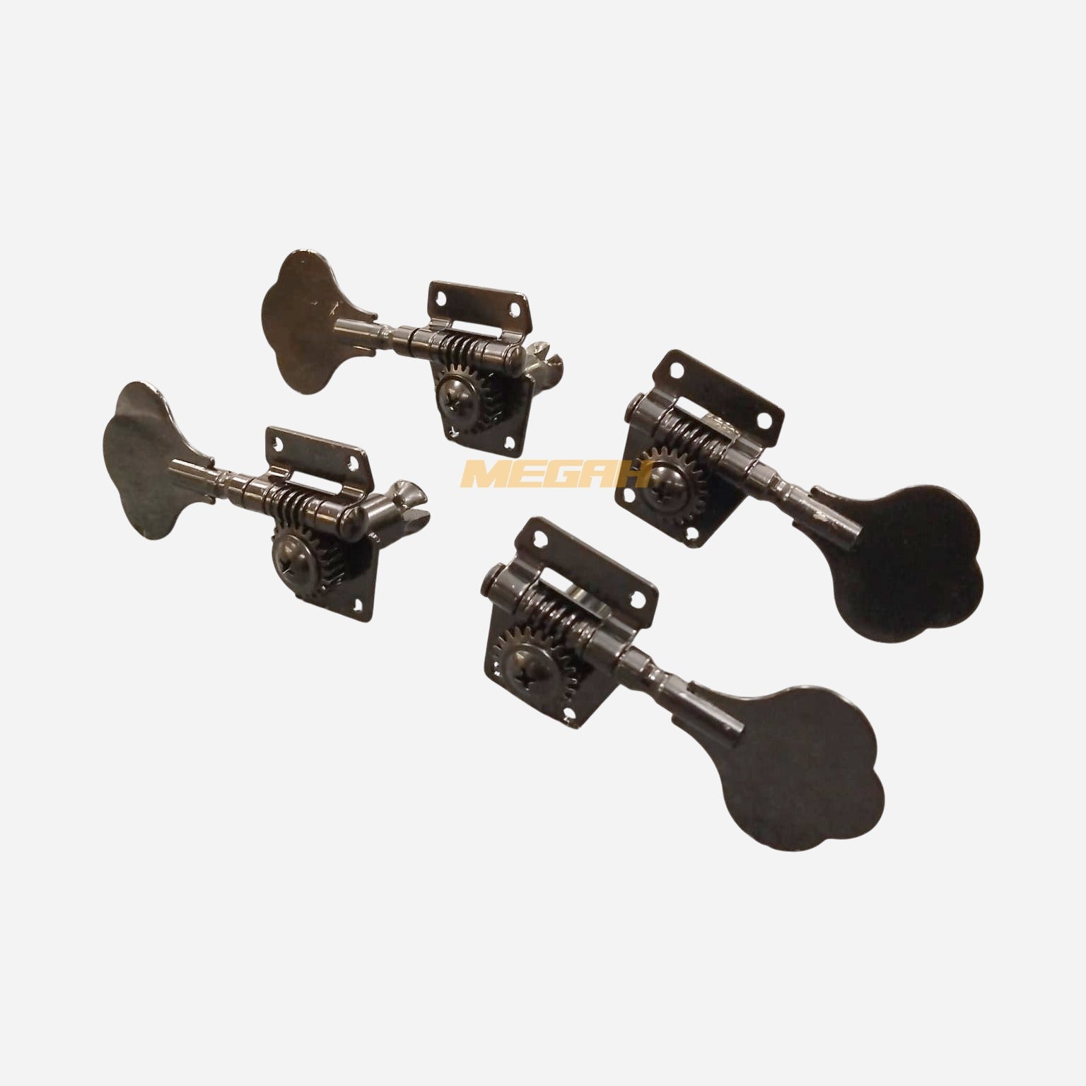 DRYER JAZZ BASS 4 STRING R2+L2 - BLACK & CHROME