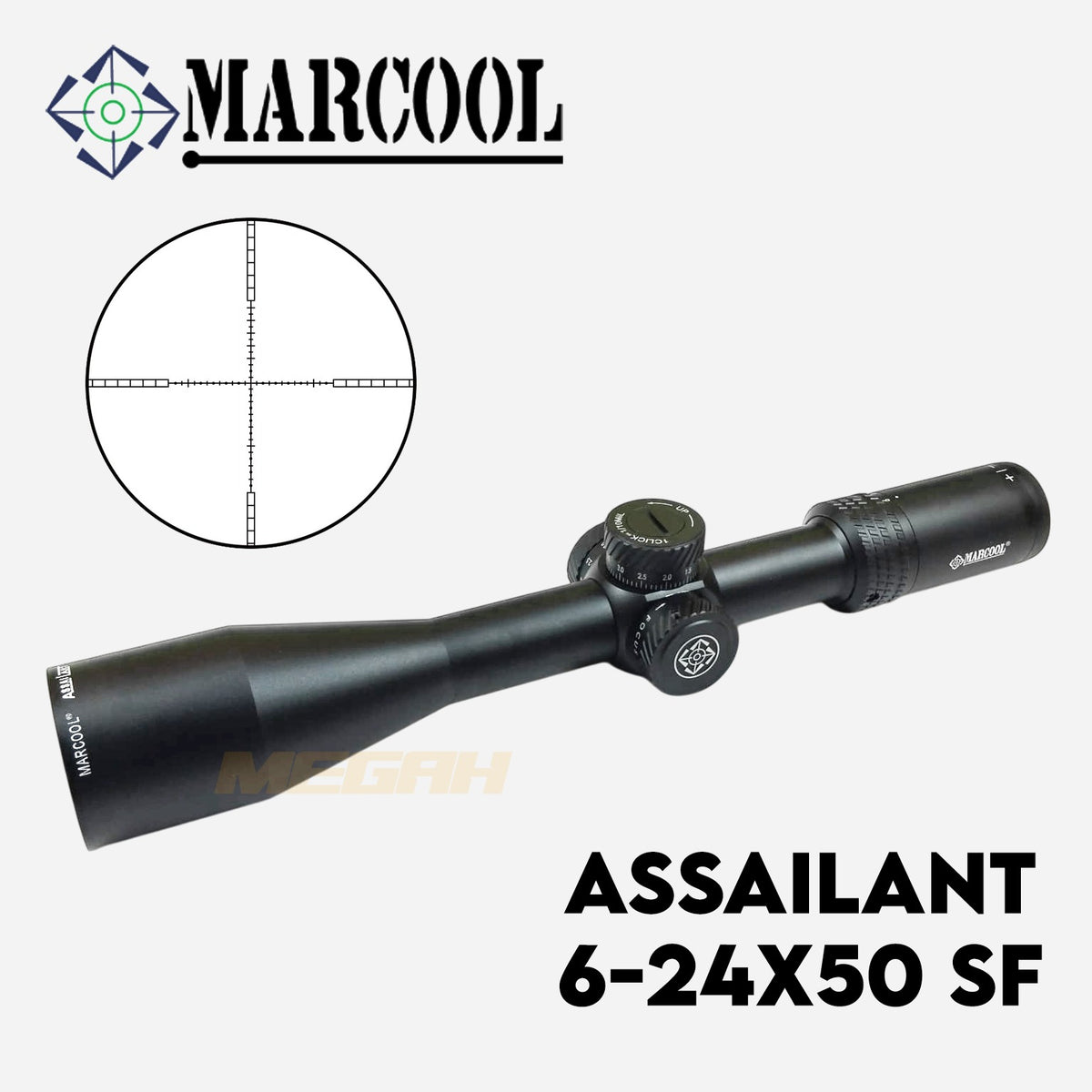 MARCOOL ASSAILANT 6-24X50 SF Gambar utama produk