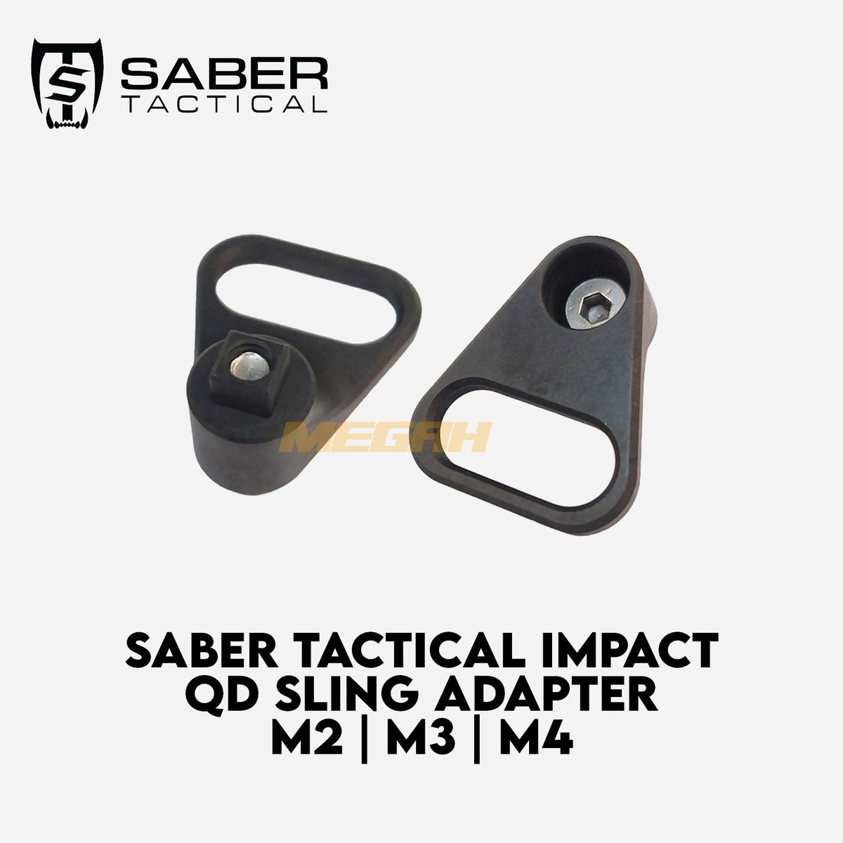 SABER TACTICAL IMPACT QD SLING ADAPTER M2, M3, M4 Gambar utama produk