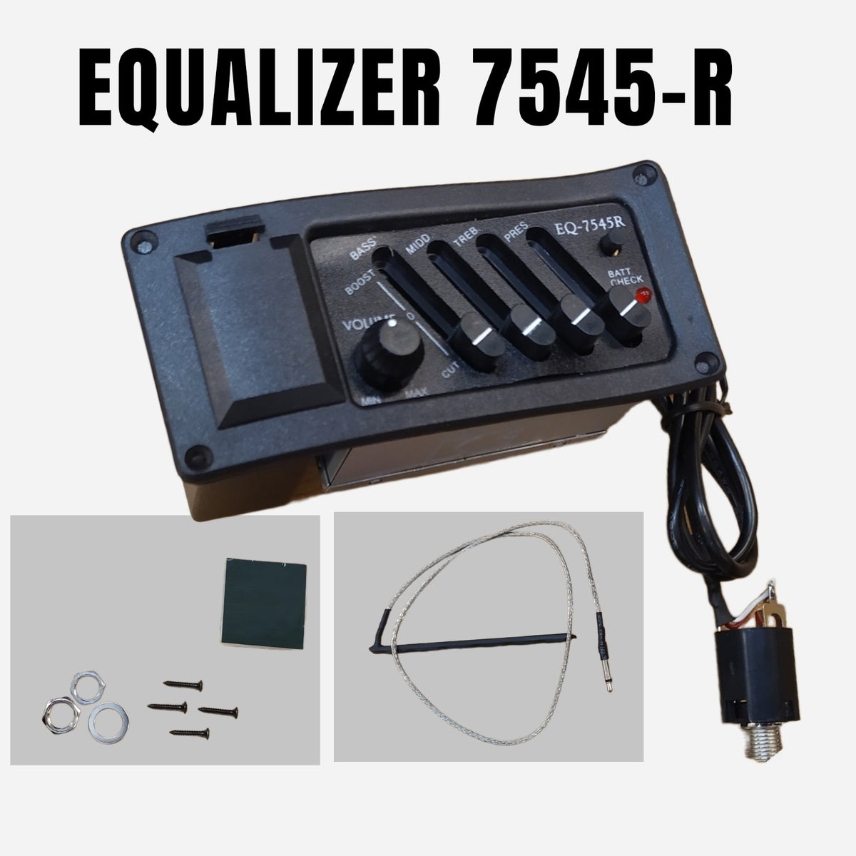 EQUALIZER TUNER GITAR 7545-R Gambar utama produk