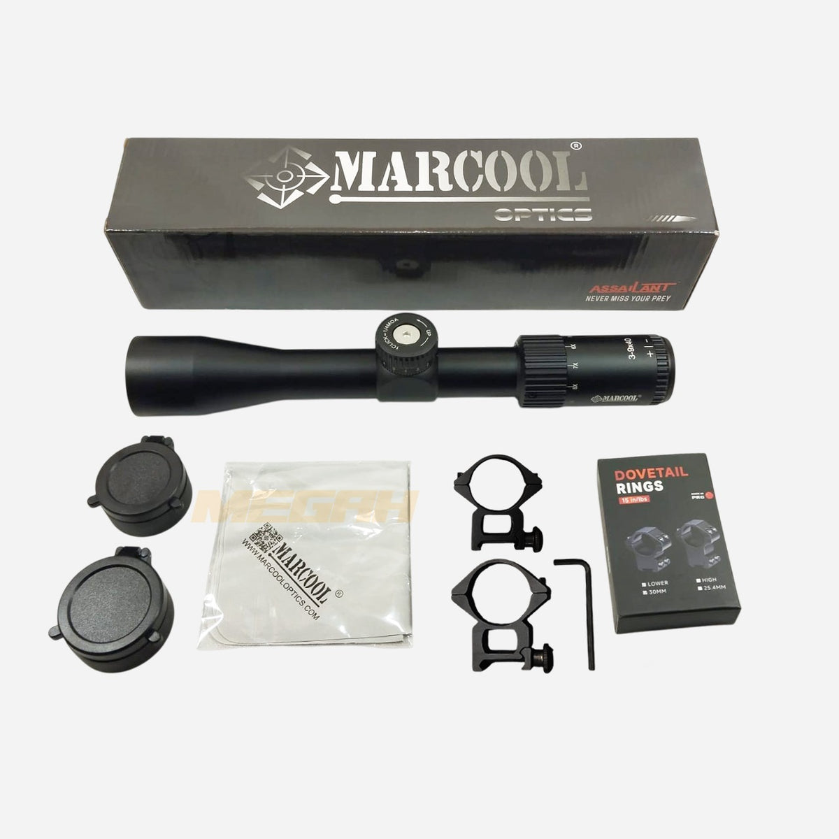 TELESKOP MARCOOL ASSAILANT 3-9X40
