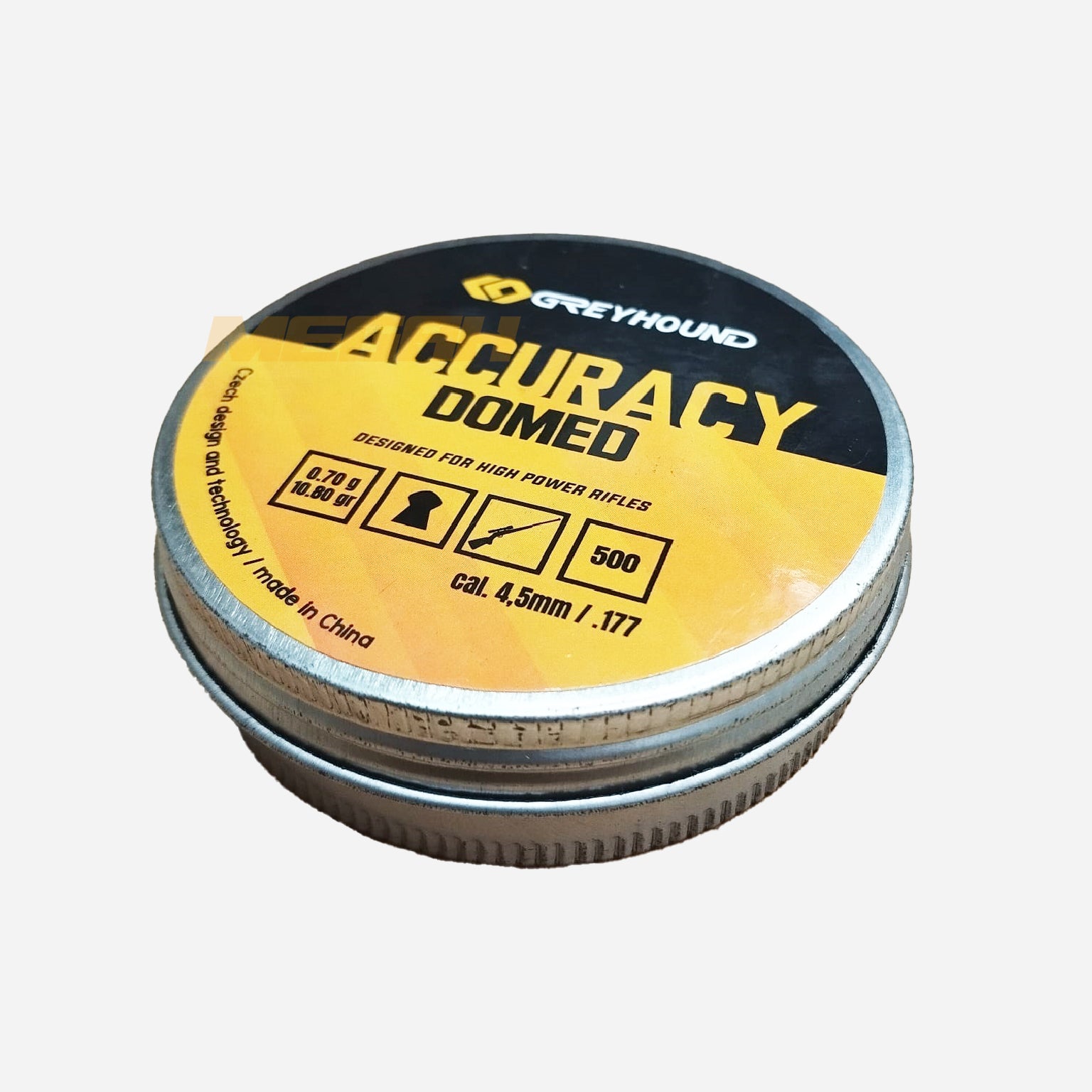MIMIS SENAPAN ANGIN GREYHOUND AKURASI / ACCURACY DOMED 10.8 GR Gambar sekunder produk