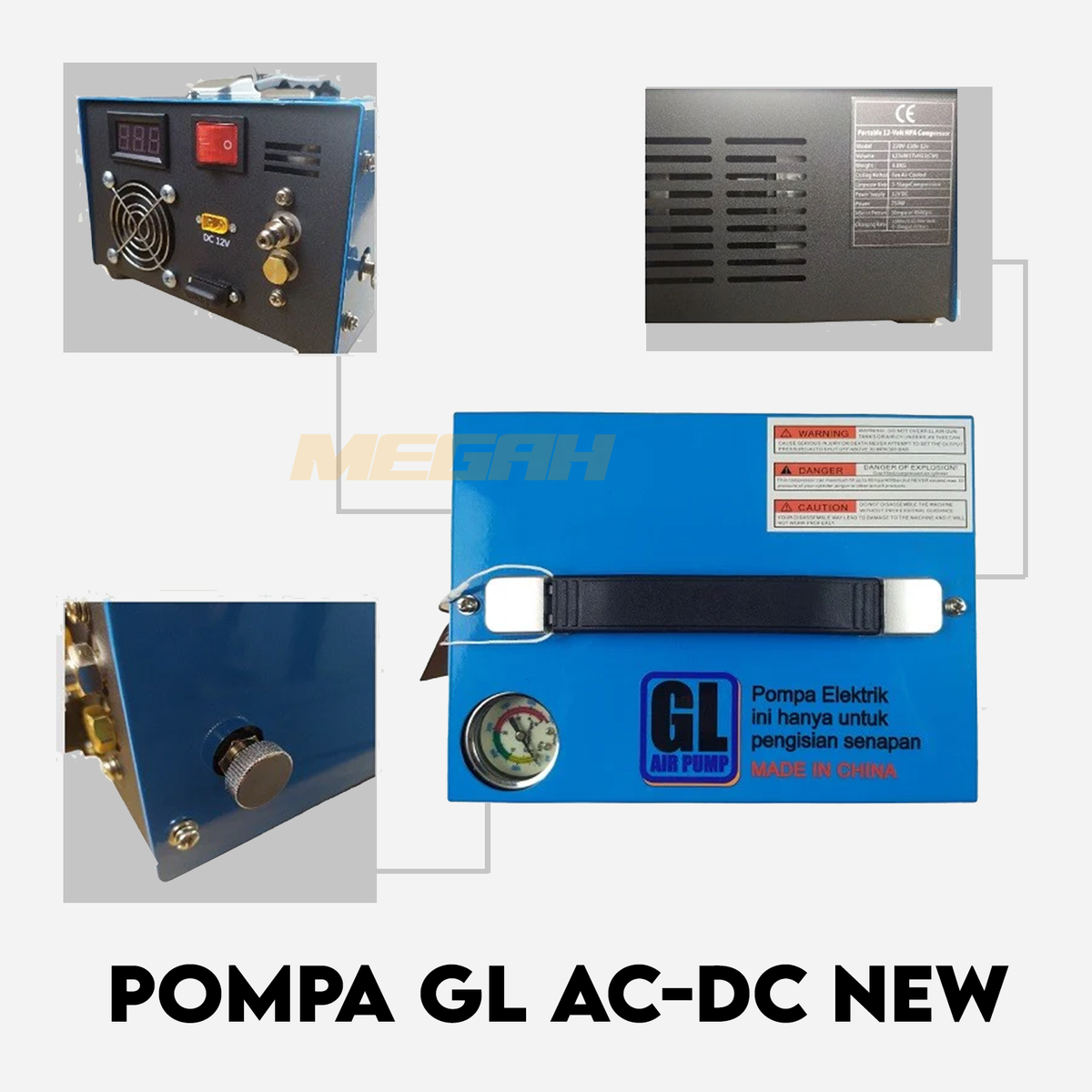POMPA KOMPRESOR GL GREYHOUND ELEKTRIK NEW