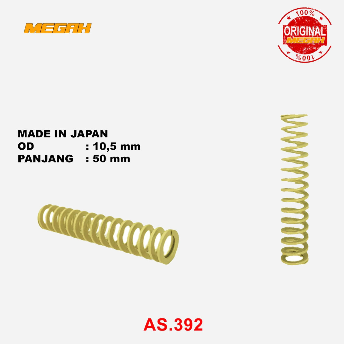 PER MISUMI CREAM OD 10,5 - 50 MM ORIGINAL Gambar utama produk