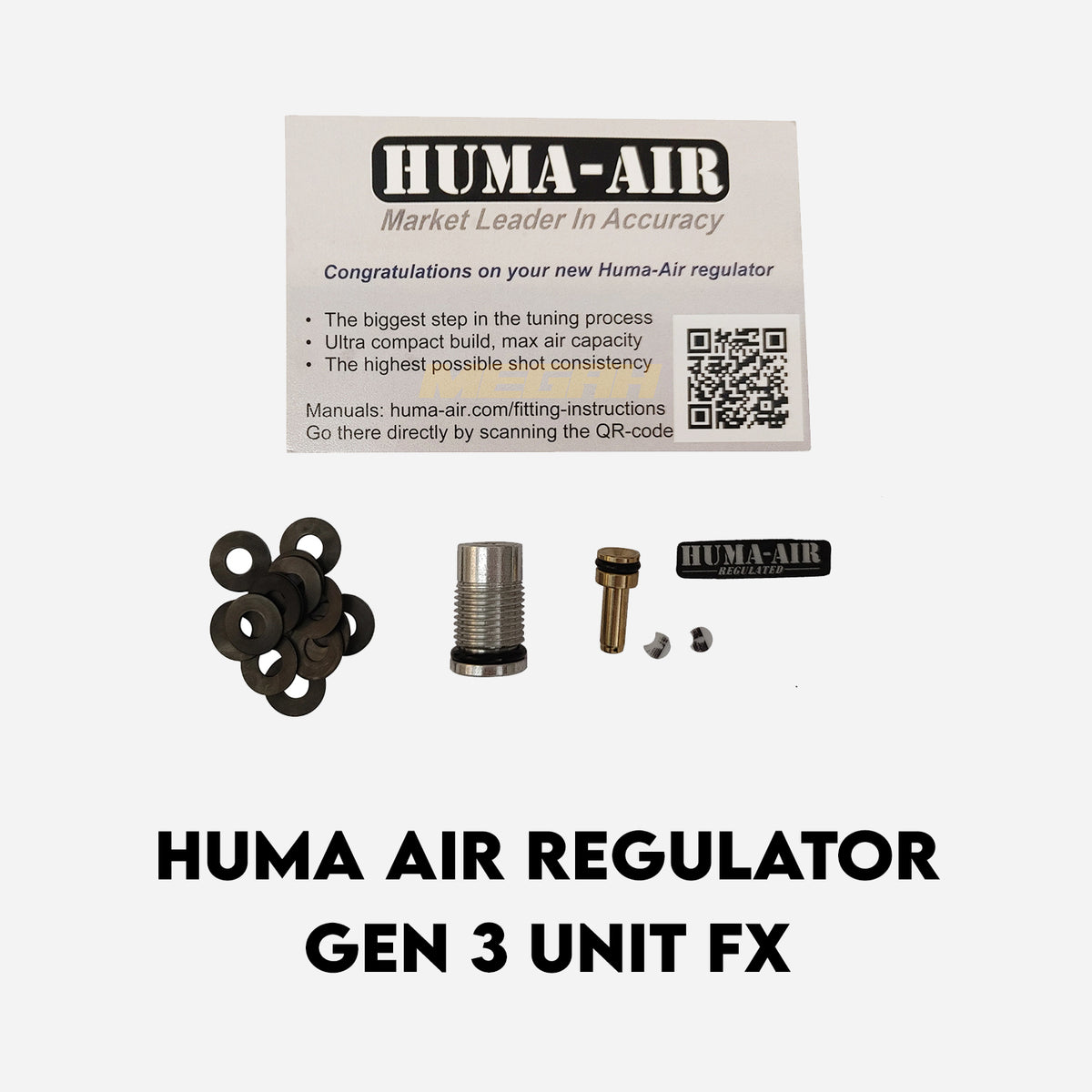 HUMA AIR REGULATOR GEN 3 UNIT FX Gambar utama produk