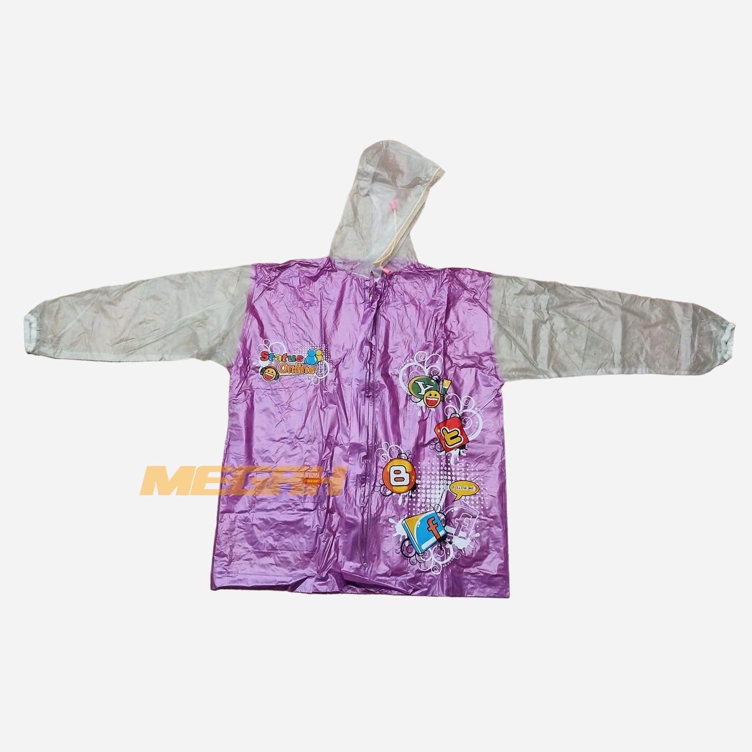 SETELAN JAS HUJAN ANAK Gambar sekunder produk