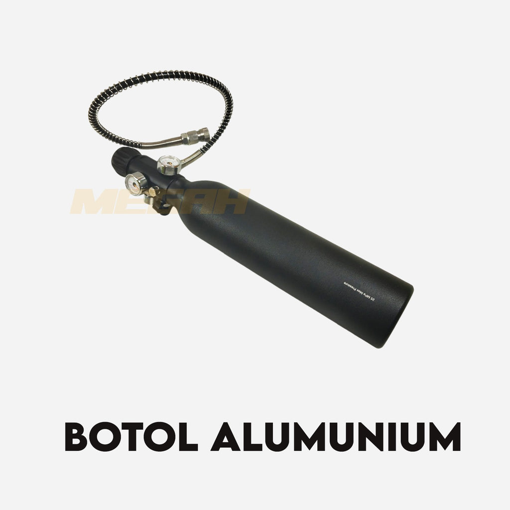 Botol Pengisian Angin Alumunium Import Eropa – Megah Sport