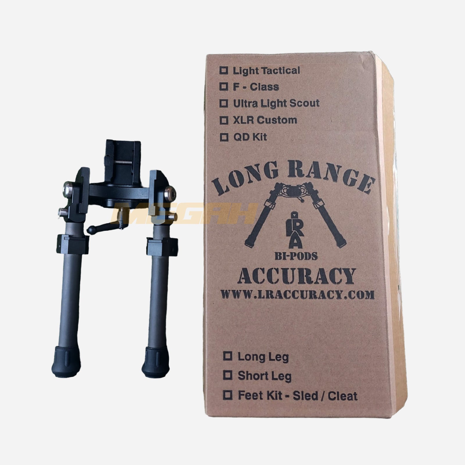 BIPOD SENAPAN ANGIN BAHAN CARBON