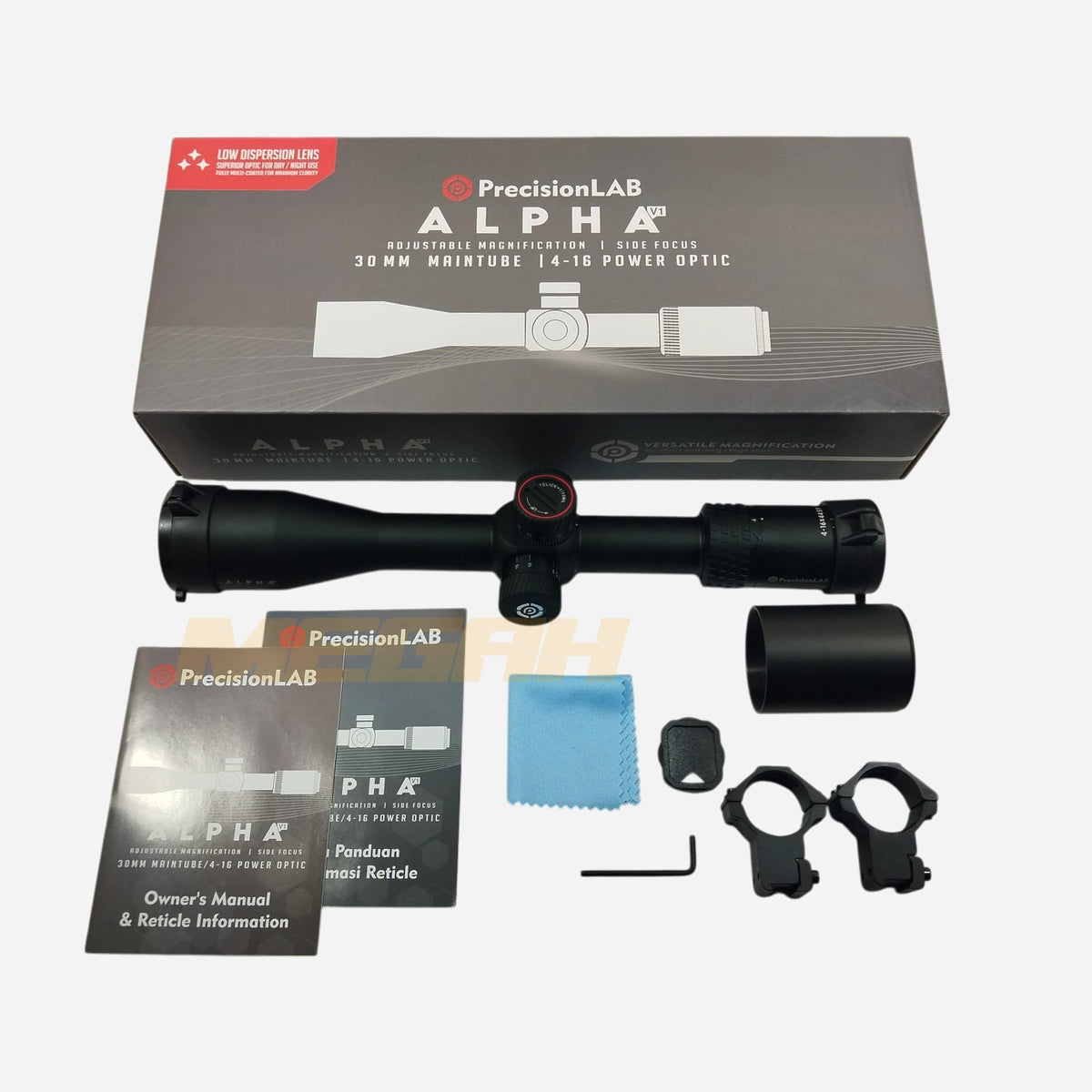 TELESKOP PRECISION LAB ALPHA V1 4-16X44 SF