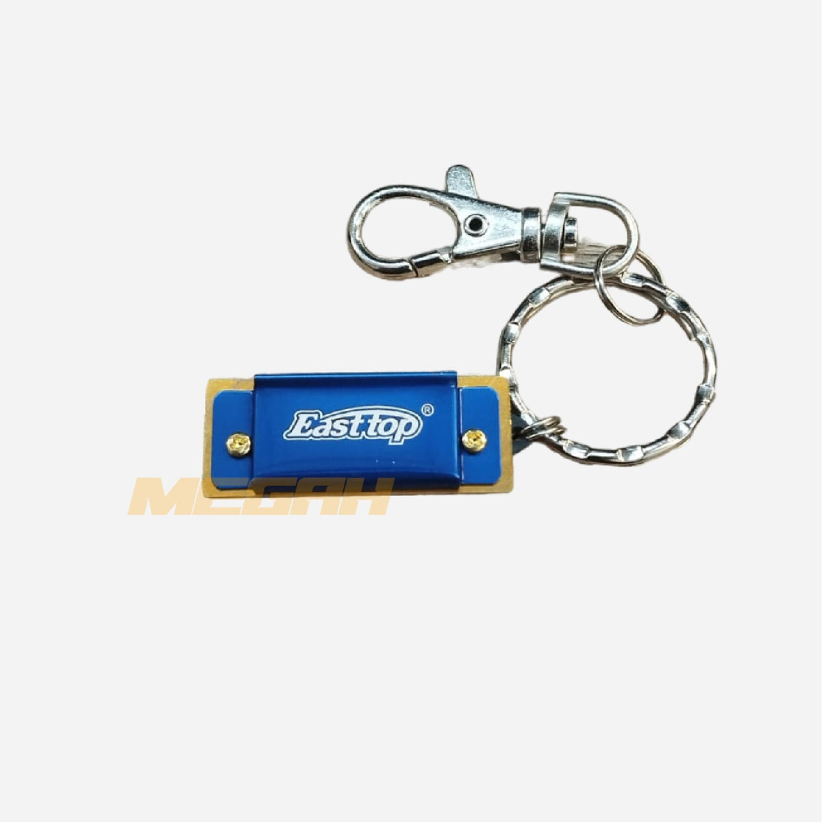 MINI HARMONICA EAST STOP 4 HOLES KEYCHAIN