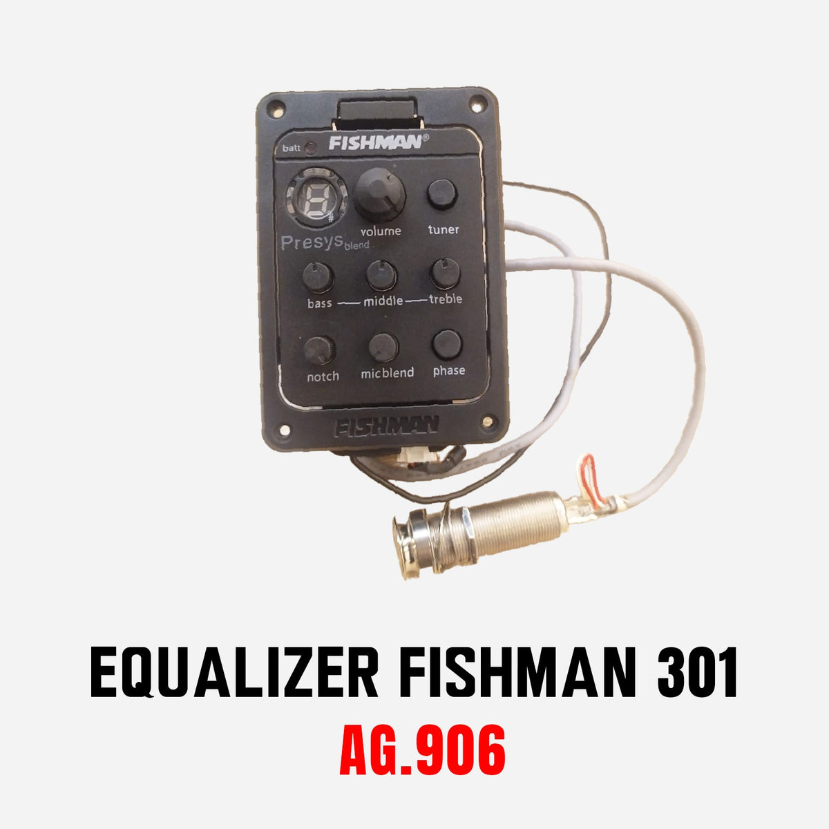 EQUALIZER GITAR FISHMAN 301 Gambar utama produk