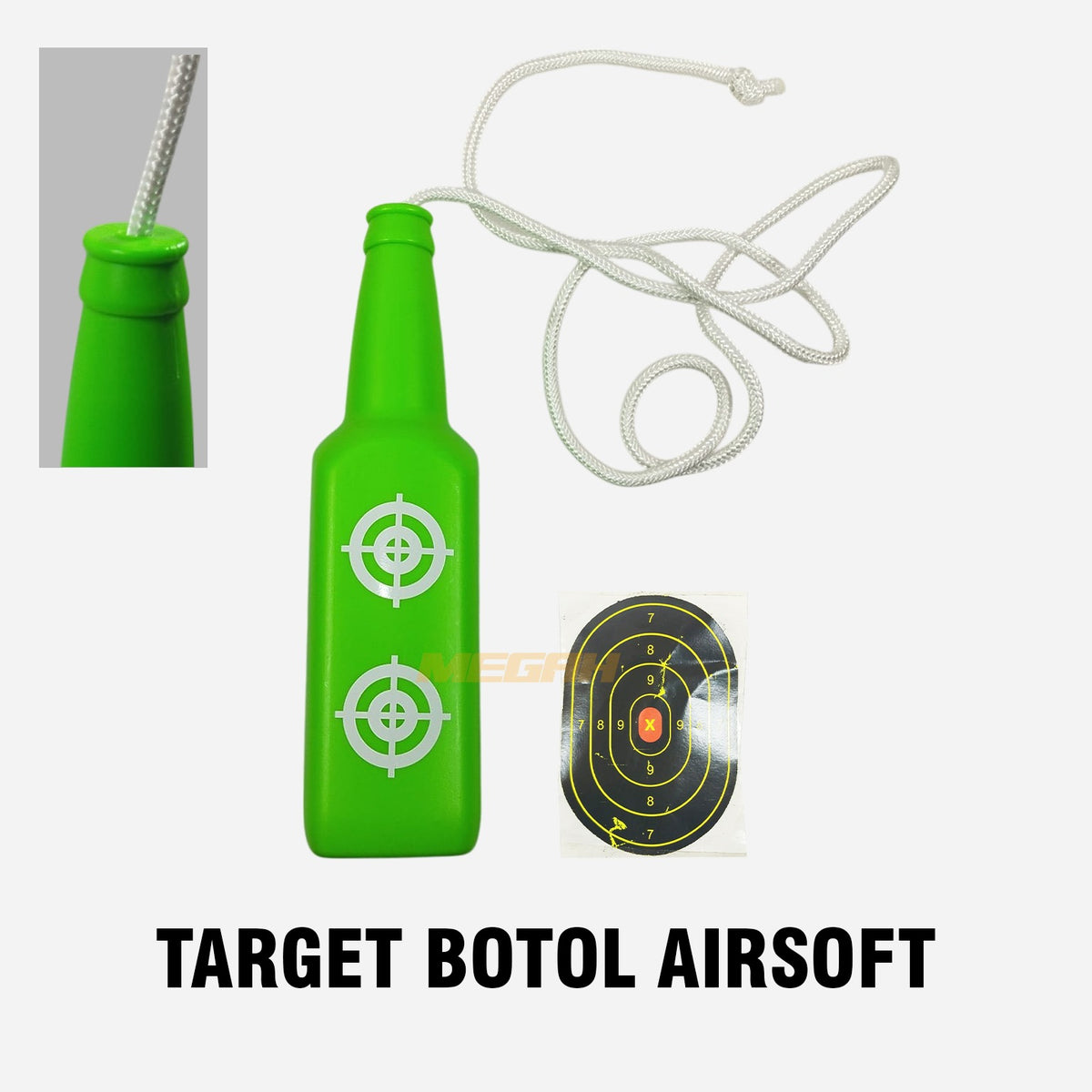 TARGET BOTOL AIRSOFT Gambar utama produk
