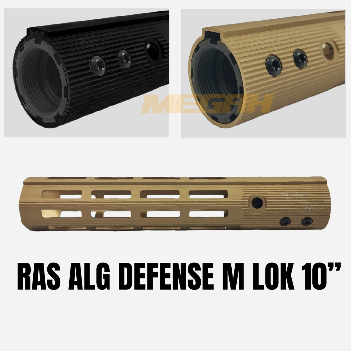 RAS ALG DEFENSE M LOK 10 INCH Gambar utama produk