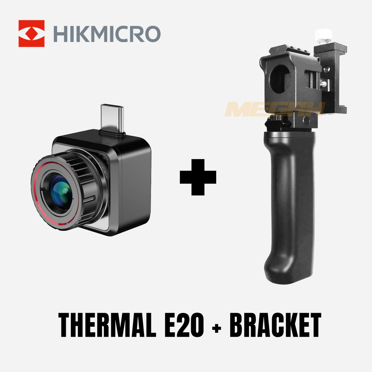 HIKMICRO THERMAL CAMERA  E20 PLUS + BRACKET Gambar utama produk