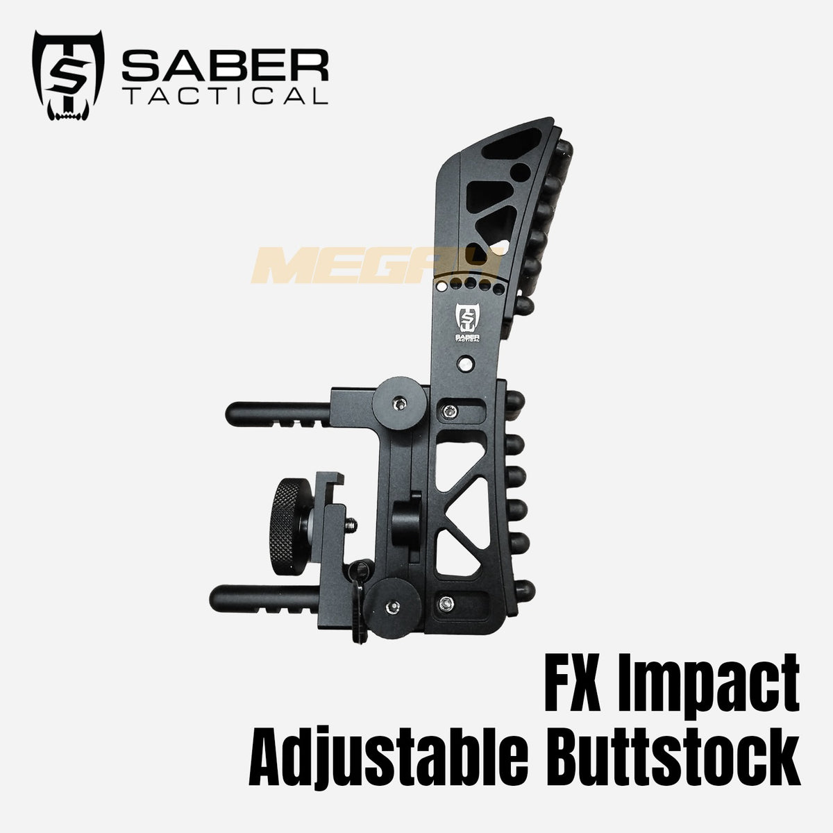 SABER TACTICAL FX IMPACT ADJUSTABLE BUTTSTOCK Gambar utama produk