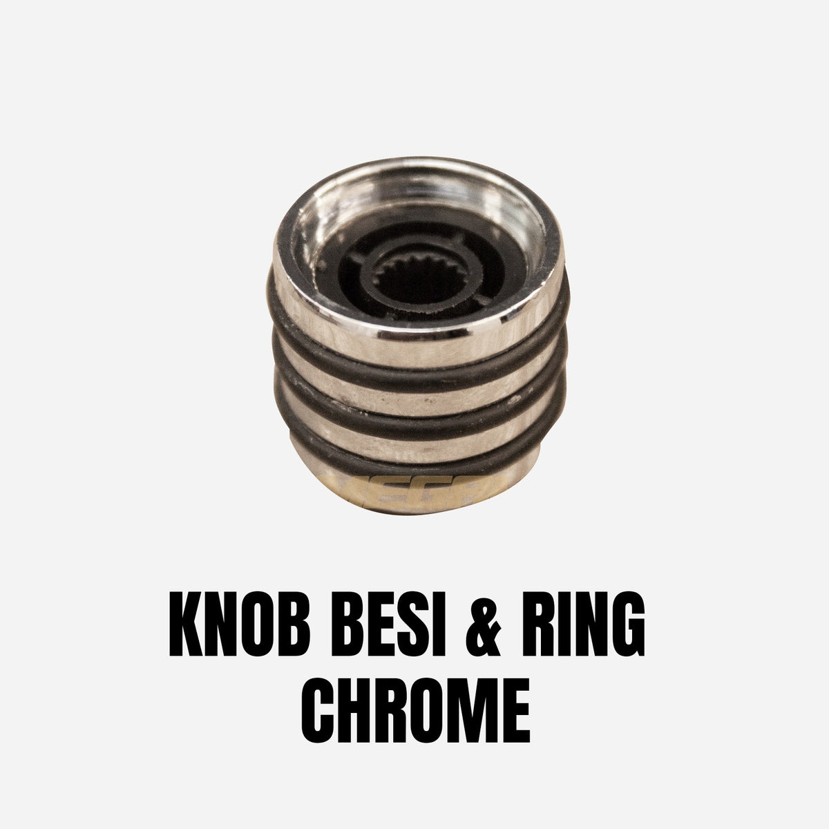 Knob Gitar Bass - Warna Krom / Chrome Gambar utama produk
