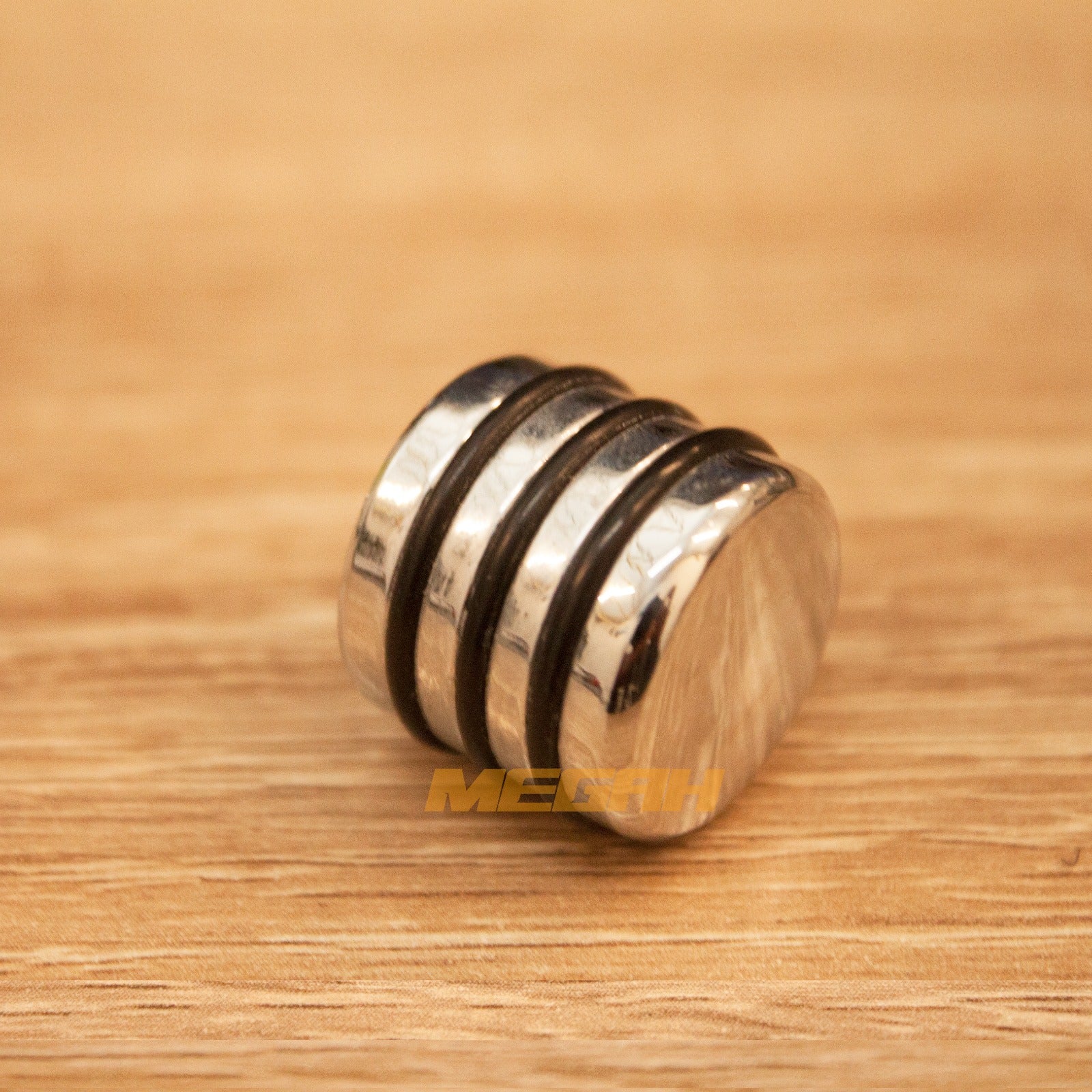 Knob Gitar Bass - Warna Krom / Chrome Gambar sekunder produk