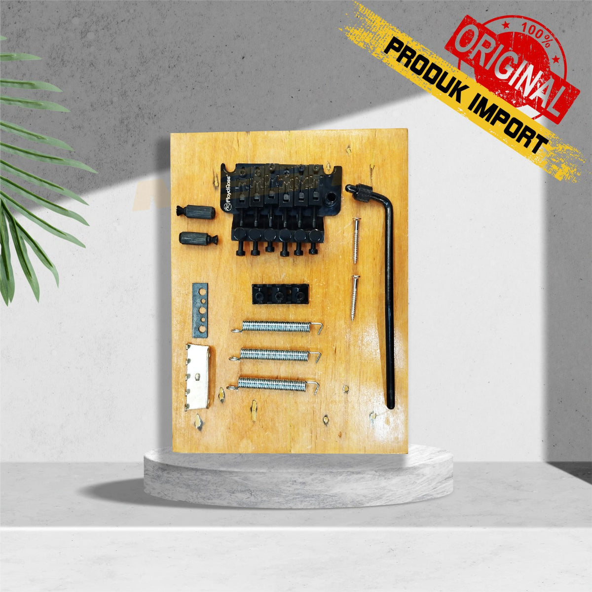 Floyd Rose Up Down Tremolo Bridge Assembly System - Black Gambar utama produk