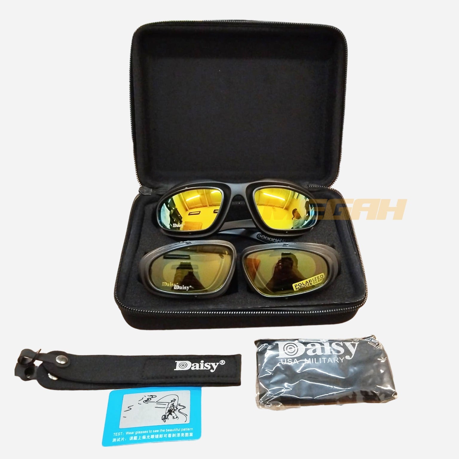KACAMATA GOOGLE AIRSOFT DAISY | KACAMATA OUTDOOR MODEL USA MILITARY