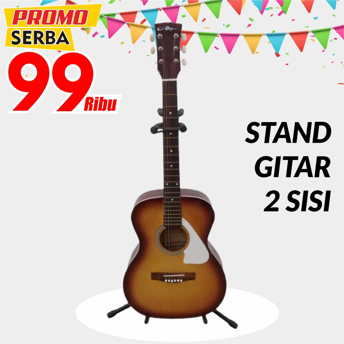 STAND GITAR 2PC JY-D016 Gambar utama produk